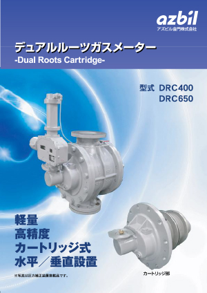 デュアルルーツガスメーター【ＤＲＣ400、650】【ＮＢ型】普及型 V3