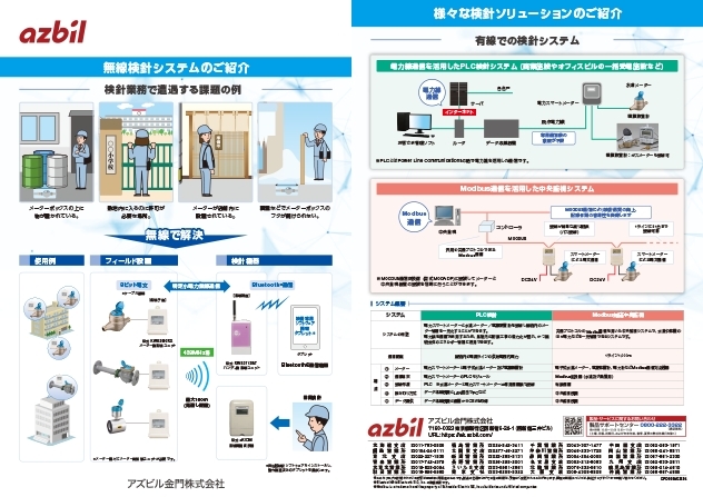 無線検針システム、様々な検針ソリューションのご紹介