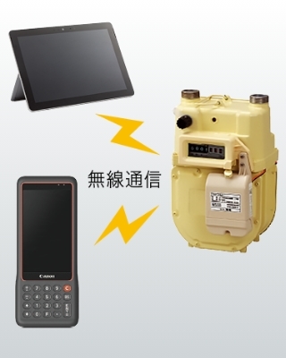 ハンディターミナル無線検針システム