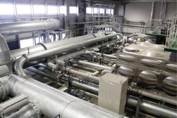 上流直管長最大50Dを確保した配管