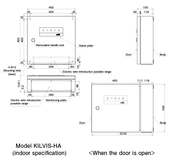 Main Dimensions and External Dimensions